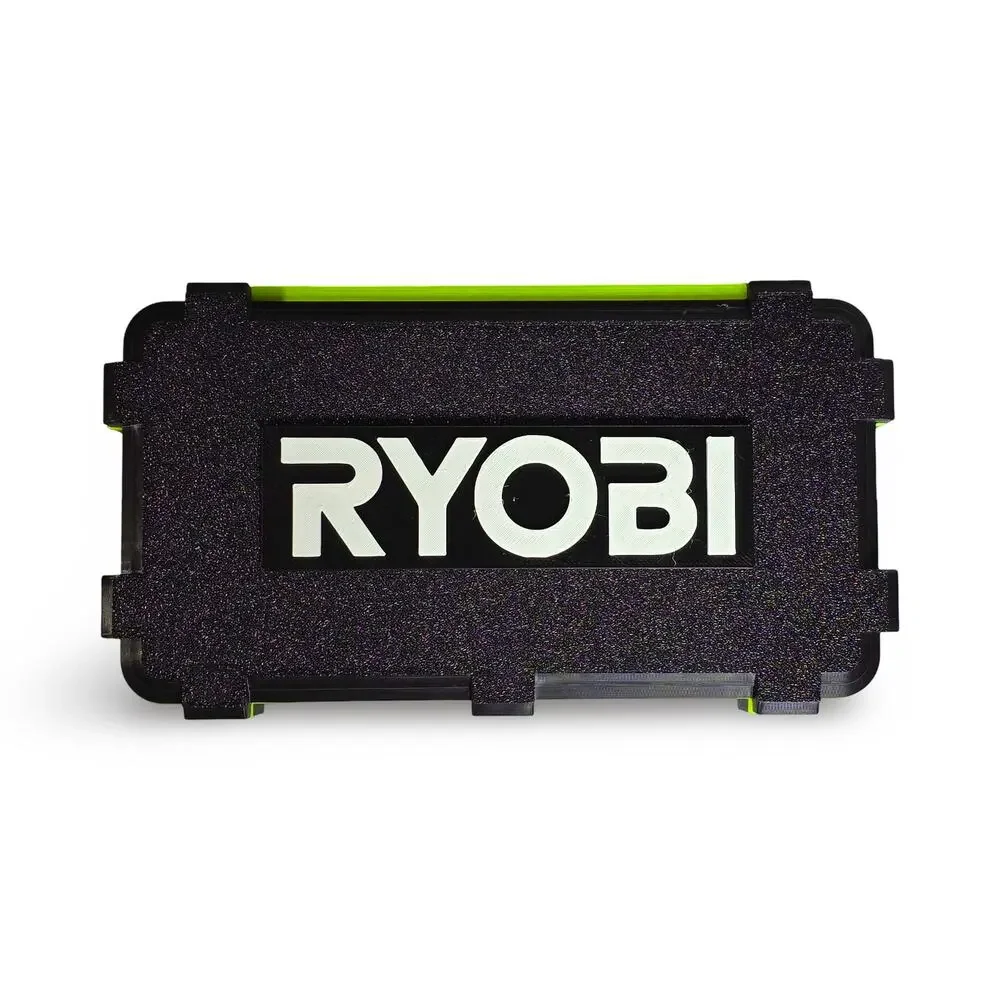 Ryobi Blacked Out Modular Case | Hardware Utility Organizer